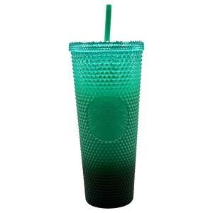 Starbucks Teal Ombre 24 oz Studded Tumbler